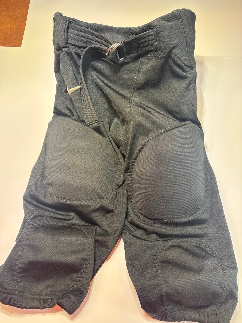 Nike Youth Large Football Pants Black Thigh Pads -NO KNEE PADS
